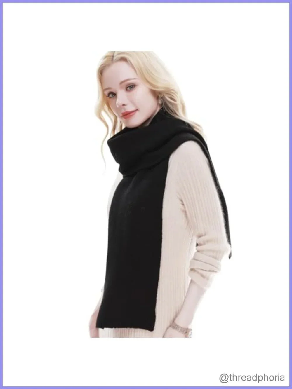 Women's Winter Knit Scarf Soft Cozy Warm Accessory